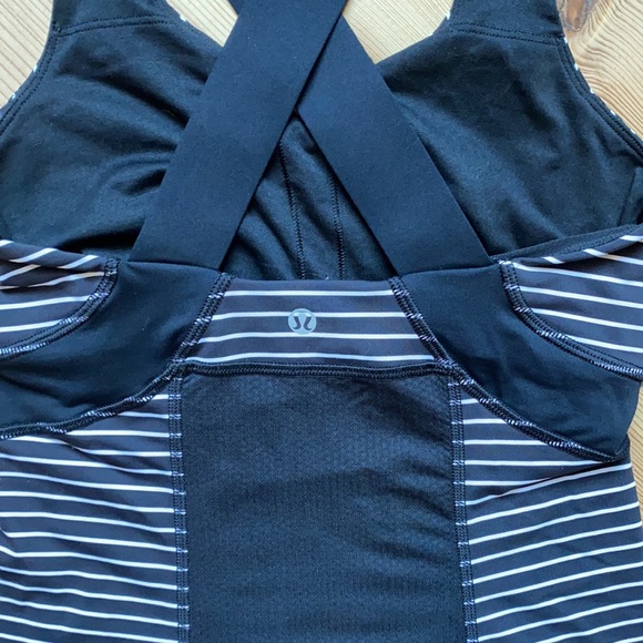 🍋Lululemon Parallel Striped Push Your Limits Tank - Picture 3 of 5